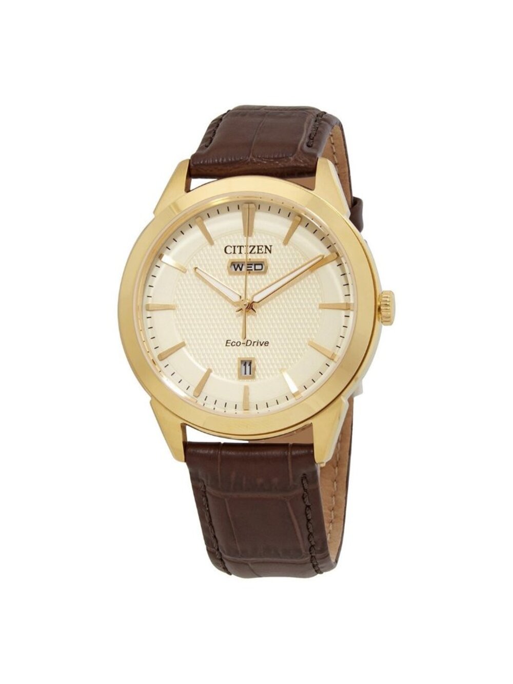 NWT Citizen Eco-Drive Champagne Dial Men's Watch